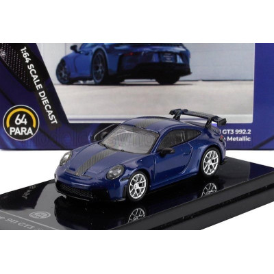 PARAGON MODELS PORSCHE 911 992-2 GT3 COUPE 2024 - BLUE MET 1/64