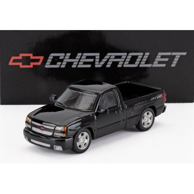 PARAGON MODELS CHEVROLET SILVERADO SINGLE CAB PICK-UP 454 LSX LHD 2006 - BLACK 1/64