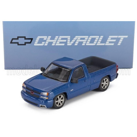 PARAGON MODELS CHEVROLET SILVERADO CATEYE SS SINGLE CAB PICK-UP 2006 - BLUE 1/64