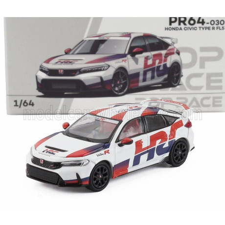POP RACE LIMITED HONDA CIVIC TYPE-R (FL5) N 271 RACING 2020 - WHITE 1/64