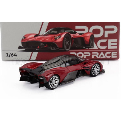 POP RACE LIMITED ASTON MARTIN VALKYRIE 2021 - RED 1/64