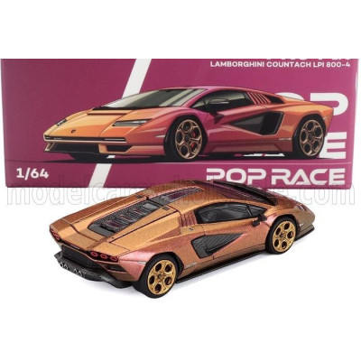 POP RACE LIMITED LAMBORGHINI COUNTACH LPi 800-4 2021 - YELLOW 1/64