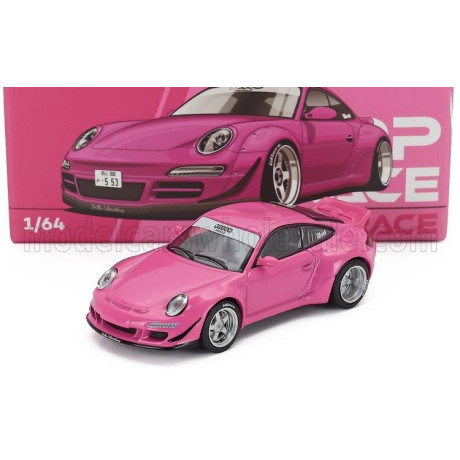 POP RACE LIMITED PORSCHE 911 997 RWB COUPE 2006 - PINK 1/64