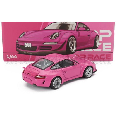 POP RACE LIMITED PORSCHE 911 997 RWB COUPE 2006 - PINK 1/64