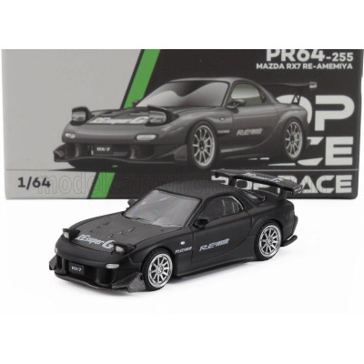 POP RACE LIMITED MAZDA RX-7 RE-AMEMIYA 2006 - GUN METAL GREY 1/64