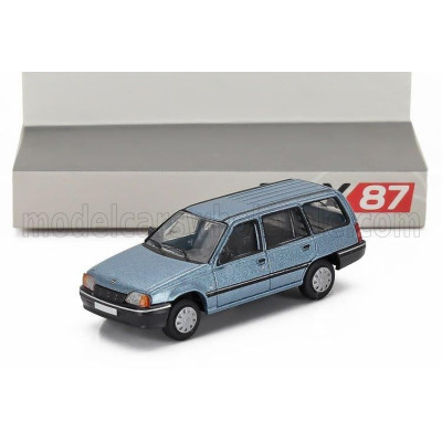 PREMIUM CLASSIXXS OPEL KADETT E CARAVAN SW STATION WAGON 1985 - LIGHT BLUE 1/87