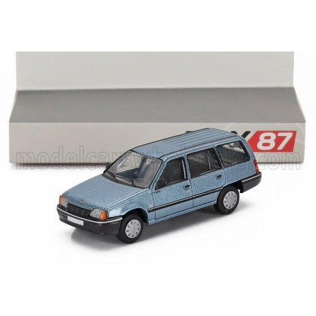 PREMIUM CLASSIXXS OPEL KADETT E CARAVAN SW STATION WAGON 1985 - LIGHT BLUE 1/87