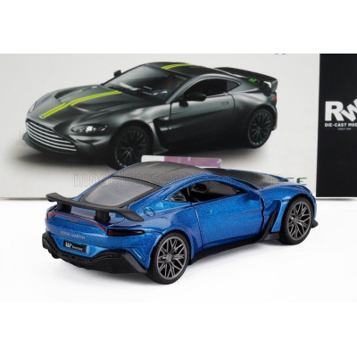 RE EL TOYS ASTON MARTIN V12 VANTAGE 2023 - BLUE CARBON BLACK 1/43