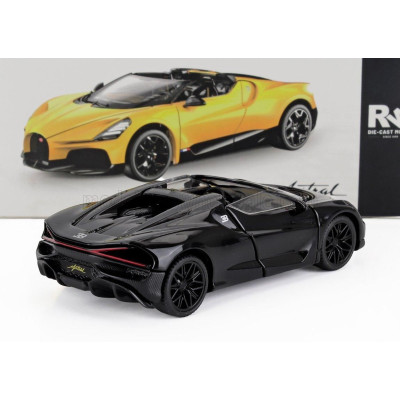 RE EL TOYS BUGATTI MISTRAL W16 2023 - BLACK 1/43
