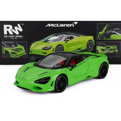 RE EL TOYS McLAREN 750S 2023 - GREEN BLACK 1/18