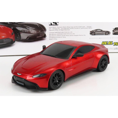 RE EL TOYS ASTON MARTIN VANTAGE 2018 - RED MET 1/18