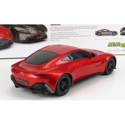 RE EL TOYS ASTON MARTIN VANTAGE 2018 - RED MET 1/18
