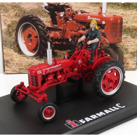 REPLICAGRI FARMALL C WITH KIT ROW CROP TRACTOR 1955 - RED 1/32