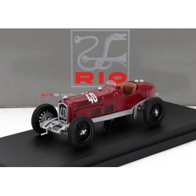 RIO MODELS ALFA ROMEO P3 SPIDER N 40 WINNER  COMMINGES GP 1933 LUIGI FAGIOLI - RED 1/43