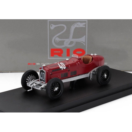 RIO MODELS ALFA ROMEO P3 SPIDER N 40 WINNER  COMMINGES GP 1933 LUIGI FAGIOLI - RED 1/43
