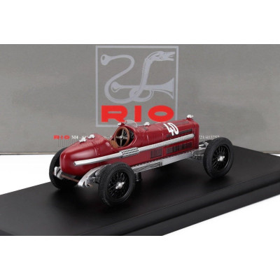 RIO MODELS ALFA ROMEO P3 SPIDER N 40 WINNER  COMMINGES GP 1933 LUIGI FAGIOLI - RED 1/43