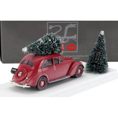 RIO MODELS FIAT 1500 1940 - CHRISTMAS EDITION 2025 - CON BABBO NATALE - WITH SANTA CLAUS FIGURE - RED 1/43