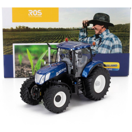 ROS MODEL NEW HOLLAND T7.270 BLUE POWER TRACTOR 2020 - BLUE MET 1/32