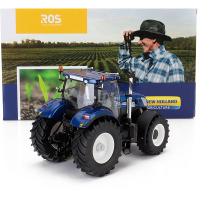 ROS MODEL NEW HOLLAND T7.270 BLUE POWER TRACTOR 2020 - BLUE MET 1/32