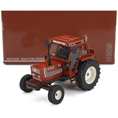 ROS MODEL FIAT 80-90 TRACTOR SUPERCONFORT CAB 2WD 1997 - BROWN 1/32