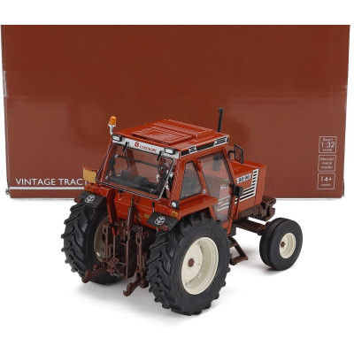ROS MODEL FIAT 80-90 TRACTOR SUPERCONFORT CAB 2WD 1997 - BROWN 1/32