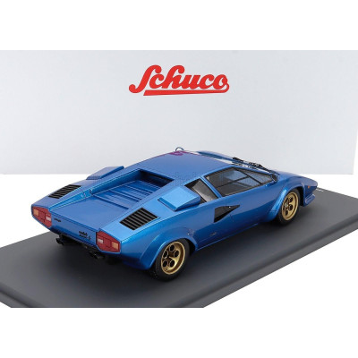 SCHUCO LAMBORGHINI COUNTACH LP400S 1979 - BLUE 1/18