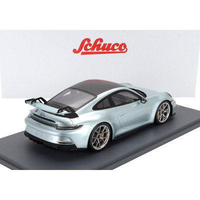 SCHUCO PORSCHE 911 992 GT3 COUPE 2022 - SILVER BLACK 1/18