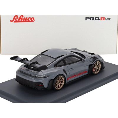 SCHUCO PORSCHE 911 992 GT3 RS COUPE 2022 - GREY 1/43