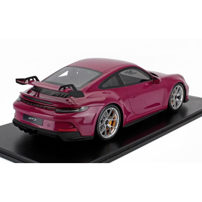 SCHUCO PORSCHE 911 992 GT3 COUPE 2021 - STERN RUBIN RED 1/12