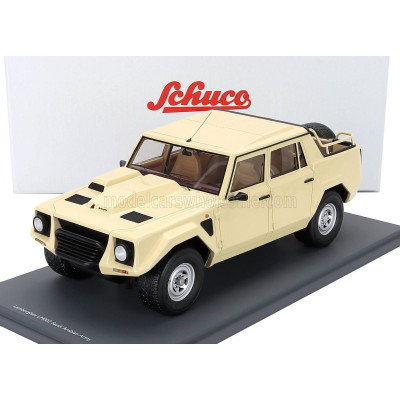 SCHUCO LAMBORGHINI LM002 PICK-UP 1986 - SAND 1/18
