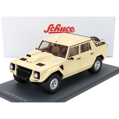 SCHUCO LAMBORGHINI LM002 PICK-UP 1986 - SAND 1/18