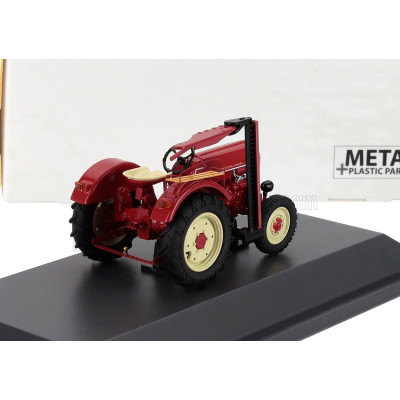 SCHUCO PORSCHE JUNIOR TRACTOR 1948 - RED BEIGE 1/43