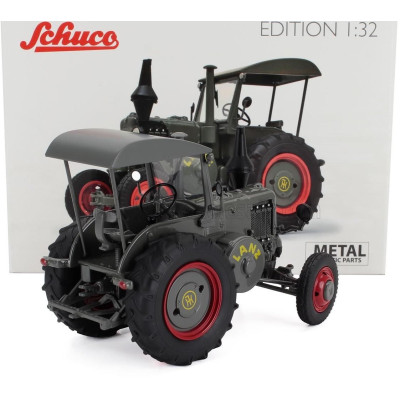 SCHUCO LANZ BULLDOG D9506 TRACTOR 1949 - GREY RED 1/32