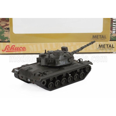 SCHUCO TANK M4 A3 SHERMAN MILITARY 1945 - MILITARY CAMOUFLAGE 1/87