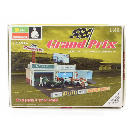 SJO ACCESSORIES DIORAMA KIT GRAND PRIX 1/64