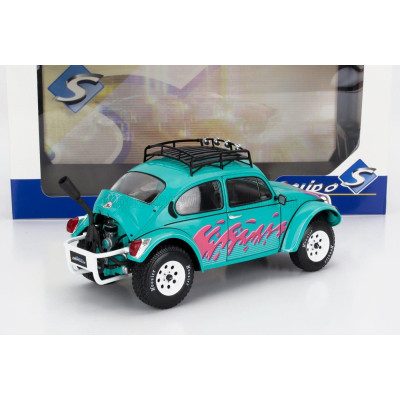 SOLIDO VOLKSWAGEN BEETLE MAGGIOLINO ALL ROAD 1976 - LIGHT BLUE 1/18