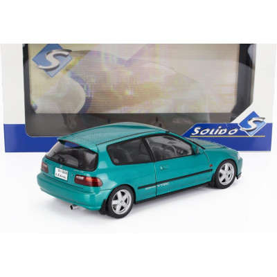 SOLIDO HONDA CIVIC (EG6) AZTEC 1991 - GREEN MET 1/18