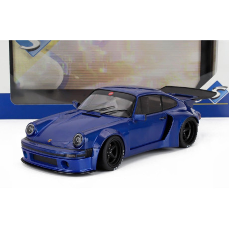 SOLIDO PORSCHE 911 930 3.0L KS-R COUPE 2022 - BLUE 1/18