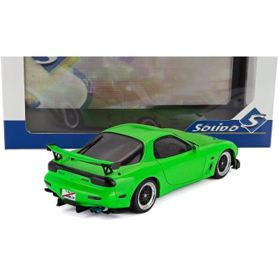 SOLIDO MAZDA RX-7 (FD3RS) WORKS COUPE 1999 - GREEN 1/18