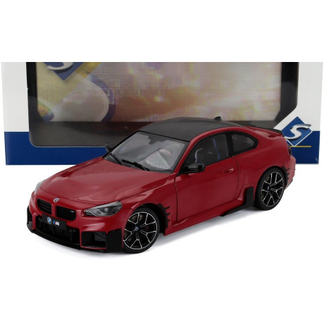 SOLIDO BMW 2-SERIES M2 M-PERFORMANCE PARTS (G87) 2024 - RED BLACK 1/18