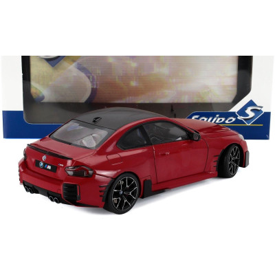 SOLIDO BMW 2-SERIES M2 M-PERFORMANCE PARTS (G87) 2024 - RED BLACK 1/18