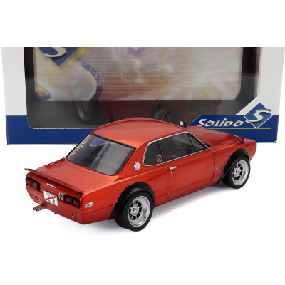 SOLIDO NISSAN SKYLINE (C10) HAKOSUKA WORKS 1970 - COPPER MET 1/18