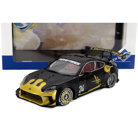 SOLIDO TOYOTA GR86 LBWK BODY KIT N 24 COUPE 2024 - BLACK GOLD 1/18
