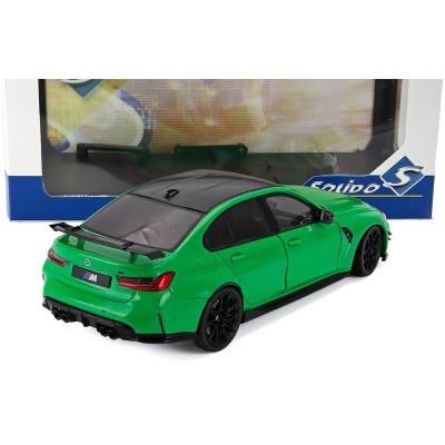 SOLIDO BMW 3-SERIES M3 PERFORMANCE PARTS (G80) 2024 - GREEN BLACK 1/18