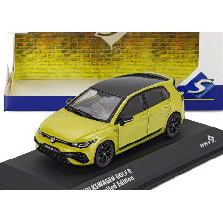 SOLIDO VOLKSWAGEN GOLF VIII R 2022 - YELLOW 1/43