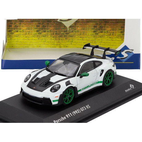 SOLIDO PORSCHE 911 992 GT3 RS COUPE 2023 - WHITE 1/43