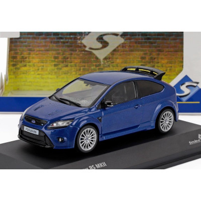 SOLIDO FORD ENGLAND FOCUS MKII RS 2010 - BLUE 1/43