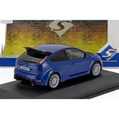 SOLIDO FORD ENGLAND FOCUS MKII RS 2010 - BLUE 1/43