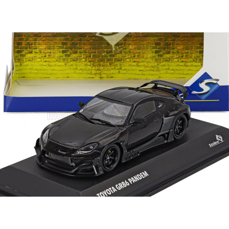 SOLIDO TOYOTA GR86 PANDEM COUPE 2022 - BLACK 1/43