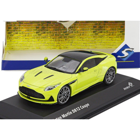SOLIDO ASTON MARTIN DB12 4.0L V8 COUPE 2023 - YELLOW 1/43